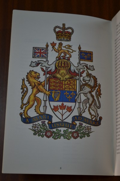 THE ARMS, FLAGS AND FLORAL EMBLEMS OF CANADA (Les Armoiries, drapeaux et emblèmes floraux du Canada)